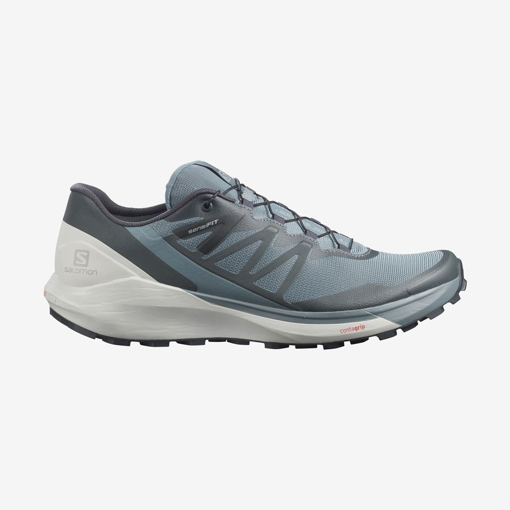 SALOMON UK SENSE RIDE 4 - Mens Trail Running Shoes Mint,SMFN12789